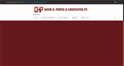 Desktop Screenshot of dhpierce.com
